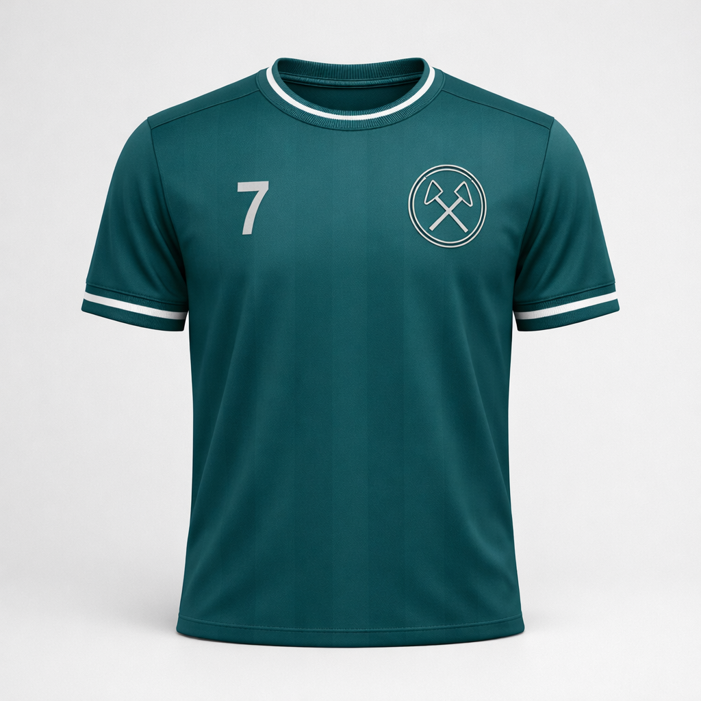 Leytonstone 7 – Heritage Football Jersey – Breathable Polyester