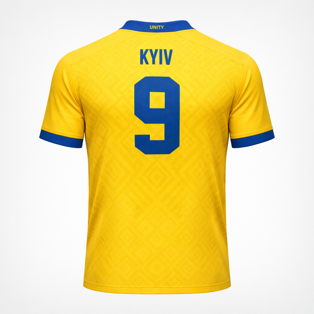Ukraine – Home Unity Jersey – Jacquard Knit