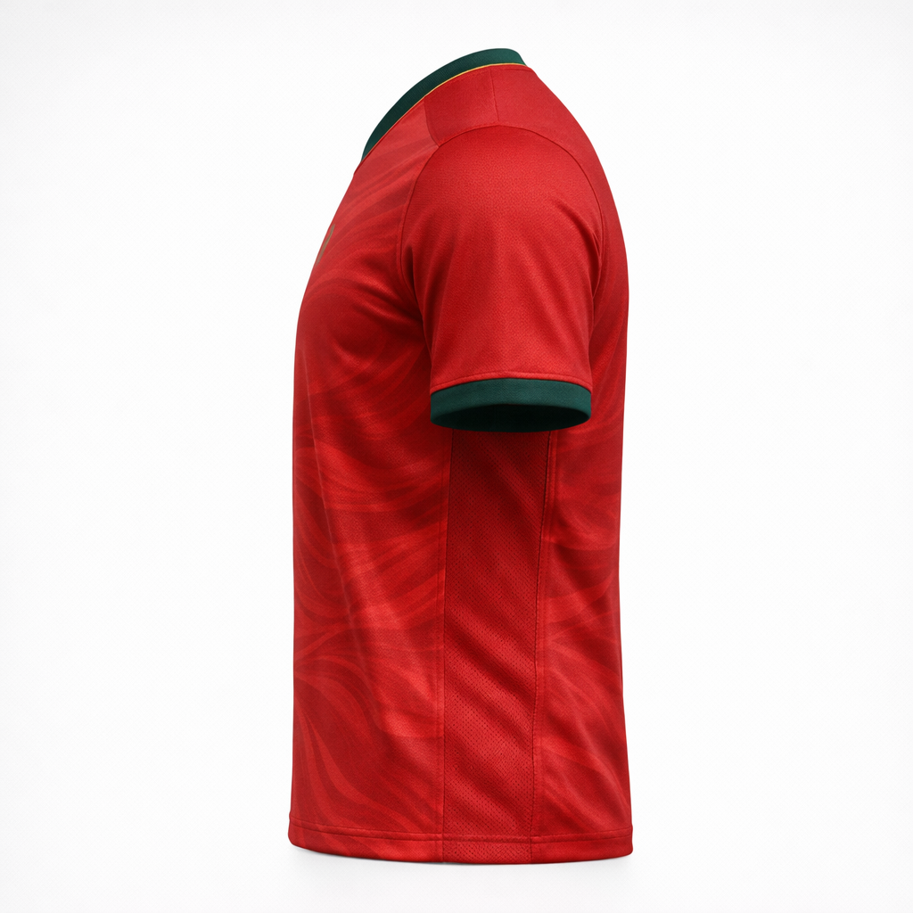Portugal – Home Wave Jersey – Lightweight Polyester