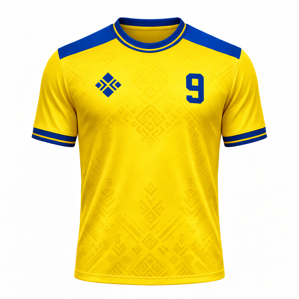 Sweden – Home Heritage Jersey – Textured Interlock