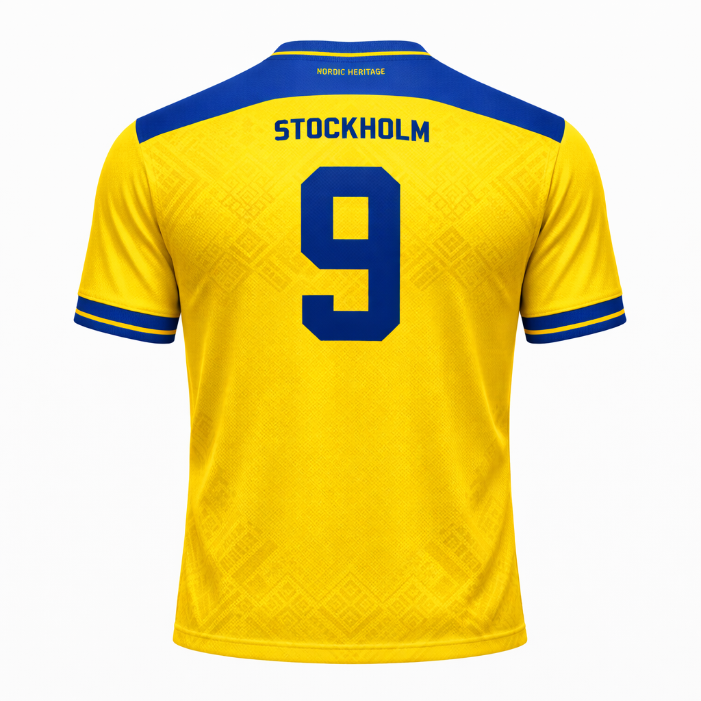 Sweden – Home Heritage Jersey – Textured Interlock