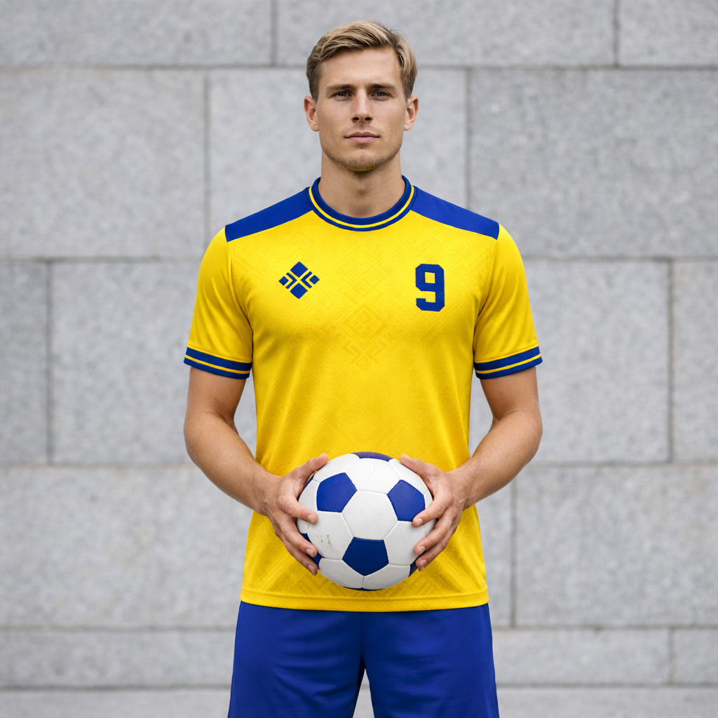 Sweden – Home Heritage Jersey – Textured Interlock