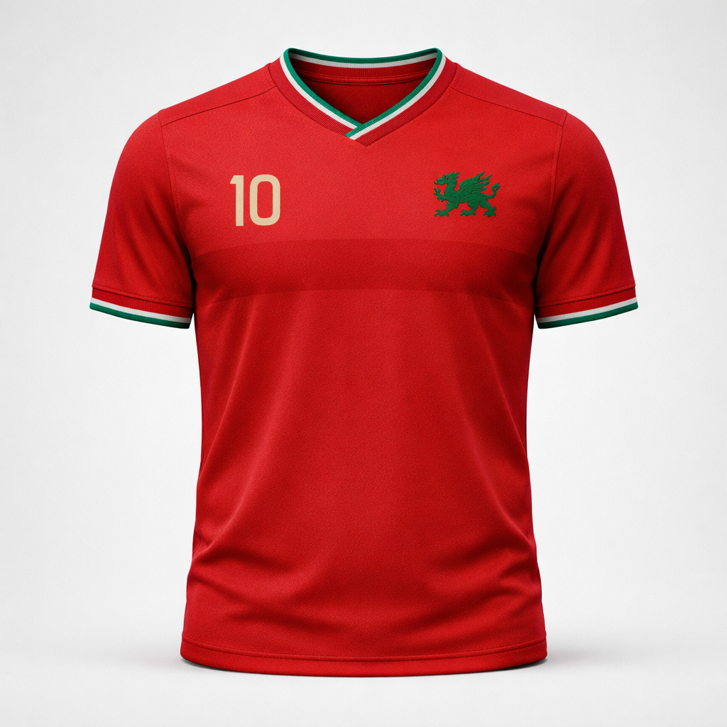Wales – Cymru Heritage Stripe Jersey – Performance Interlock