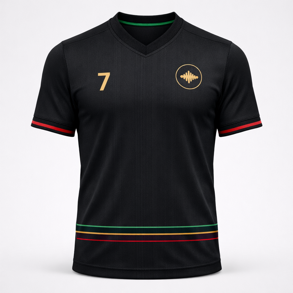 Jamaica – Reggae Pulse Jersey – Engineered Performance Mesh
