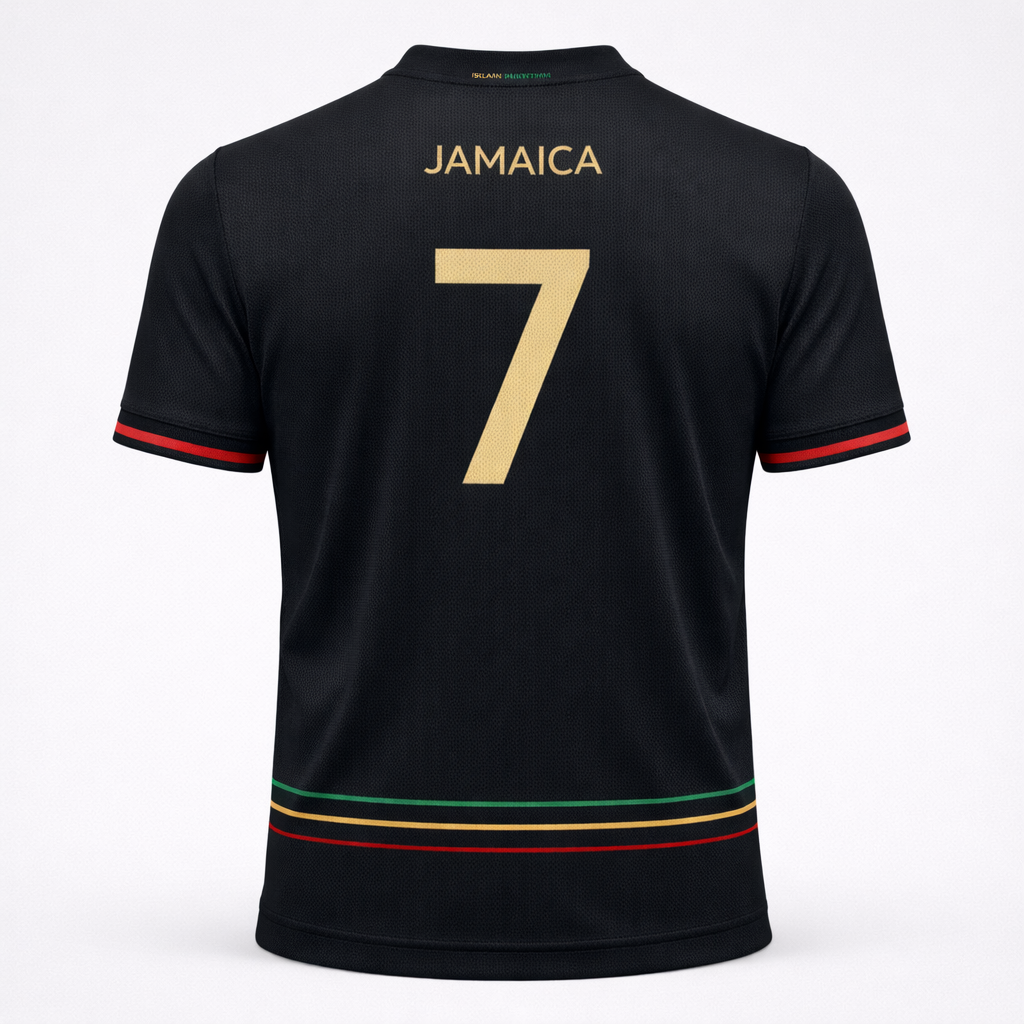 Jamaica – Reggae Pulse Jersey – Engineered Performance Mesh