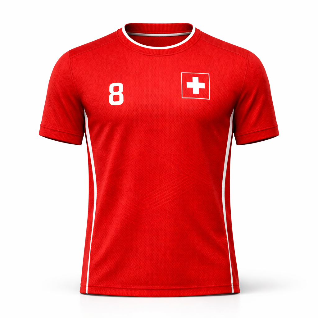 Switzerland – Helvetic Motion Jersey – Textured Performance Knit