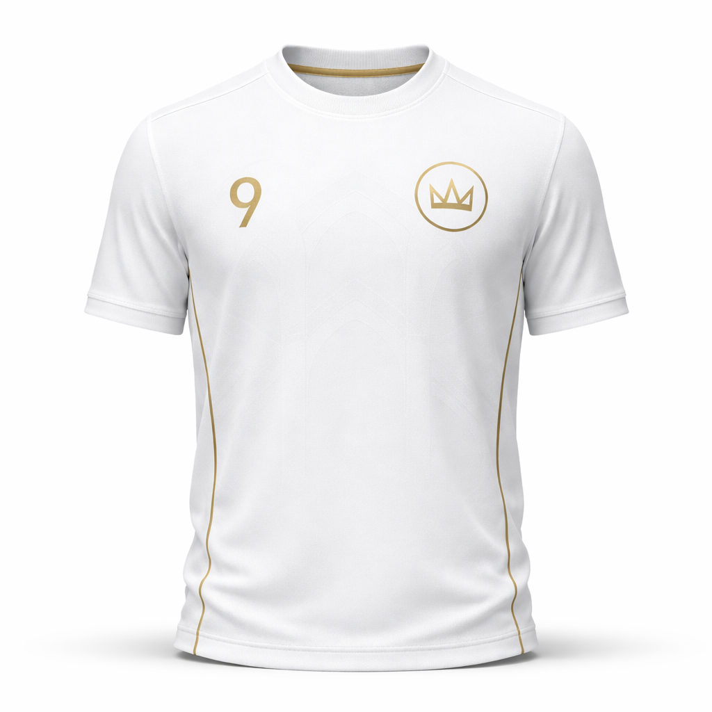 Madrid – Royal White Legacy Jersey – Elite Performance Knit