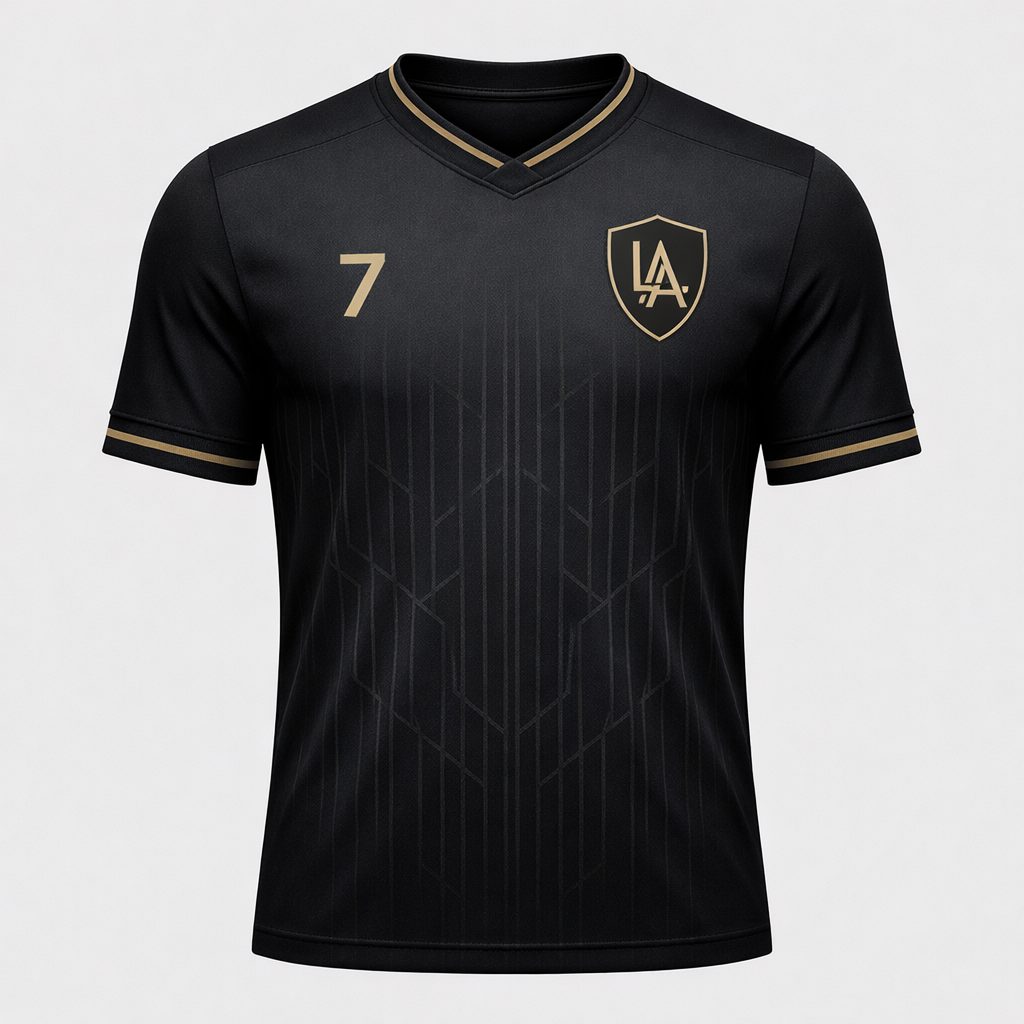 Los Angeles – Black & Gold Art Deco Edition – Elite Performance Knit