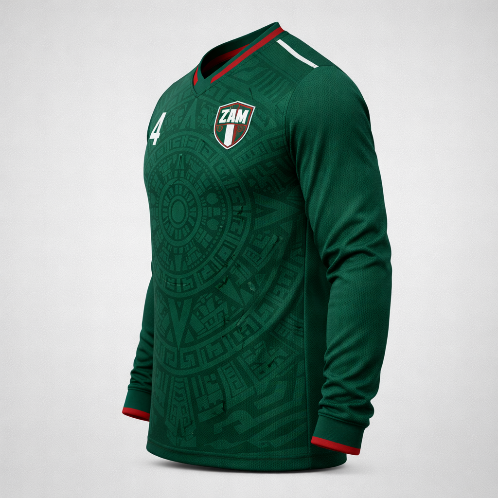 Zamora 4 – Aztec Shield Match Jersey – Recycled Performance Polyester