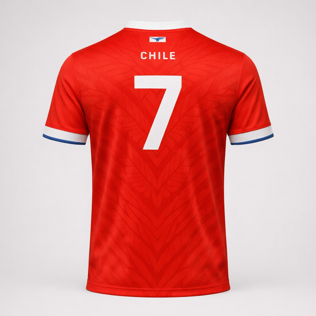 Chilean Match Jersey 7 – Recycled Performance Polyester