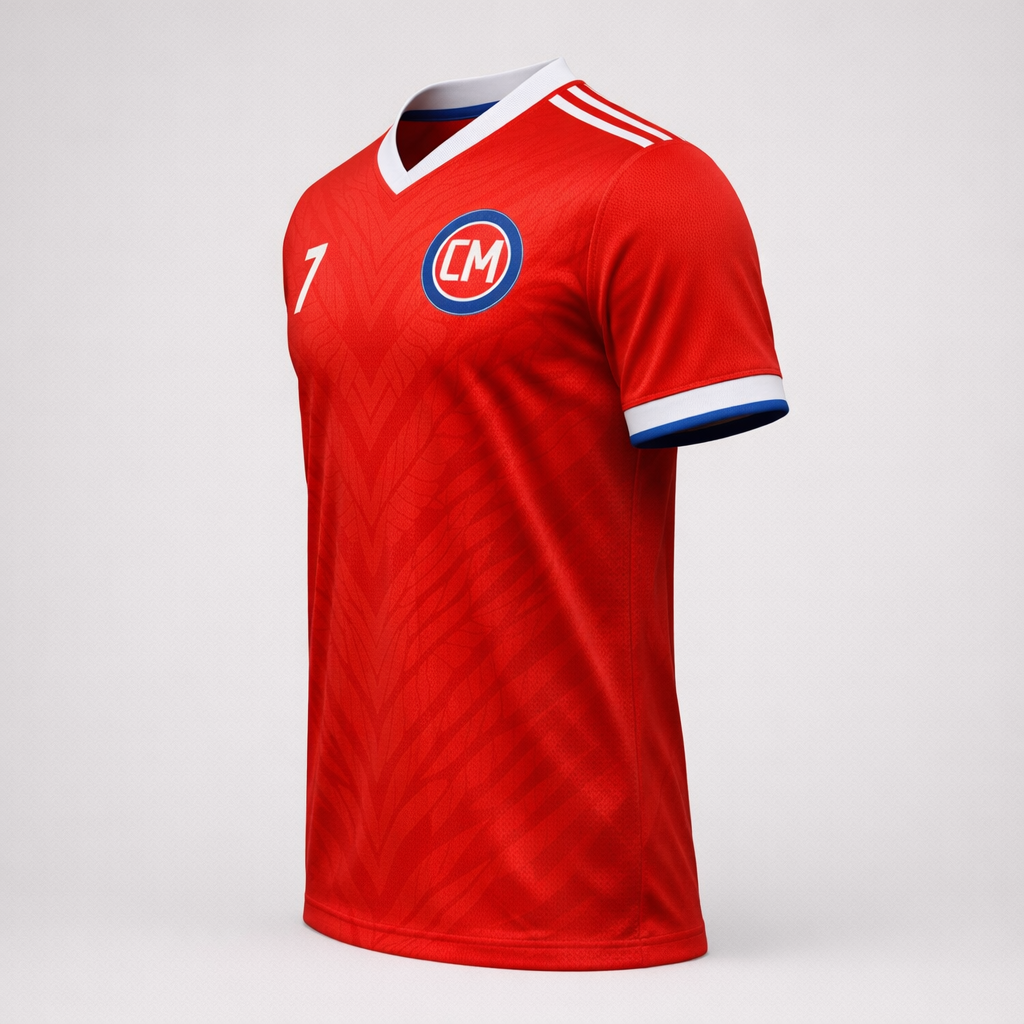 Chilean Match Jersey 7 – Recycled Performance Polyester