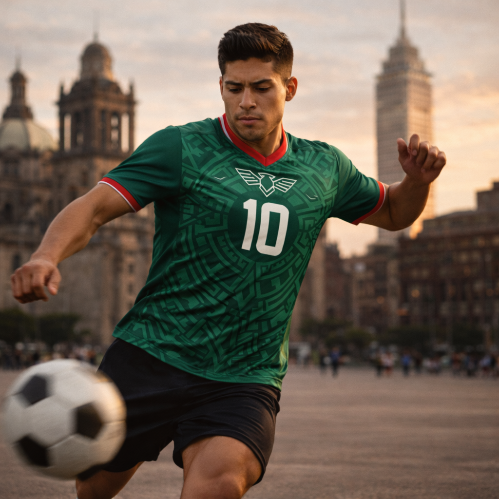 Mexico – Heritage Match Jersey – Polyester