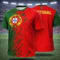 Portugal Football Streetwear T-Shirt for Men