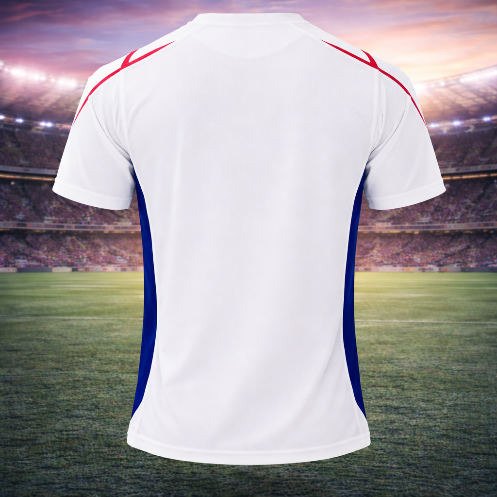 England - Men’s Breathable Football Jersey Quick Dry