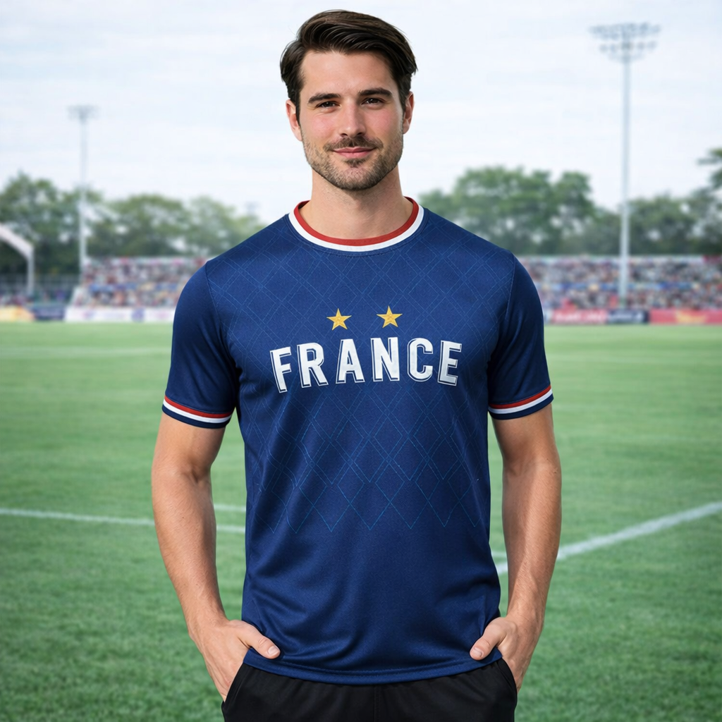 France - Football Jersey Quick-Dry Performance Tee