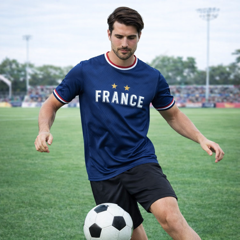 France - Football Jersey Quick-Dry Performance Tee