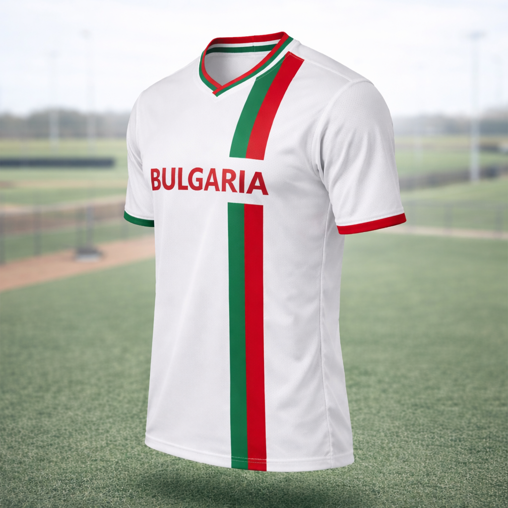 Bulgarian - Football Jersey Breathable Quick-Dry Shirt