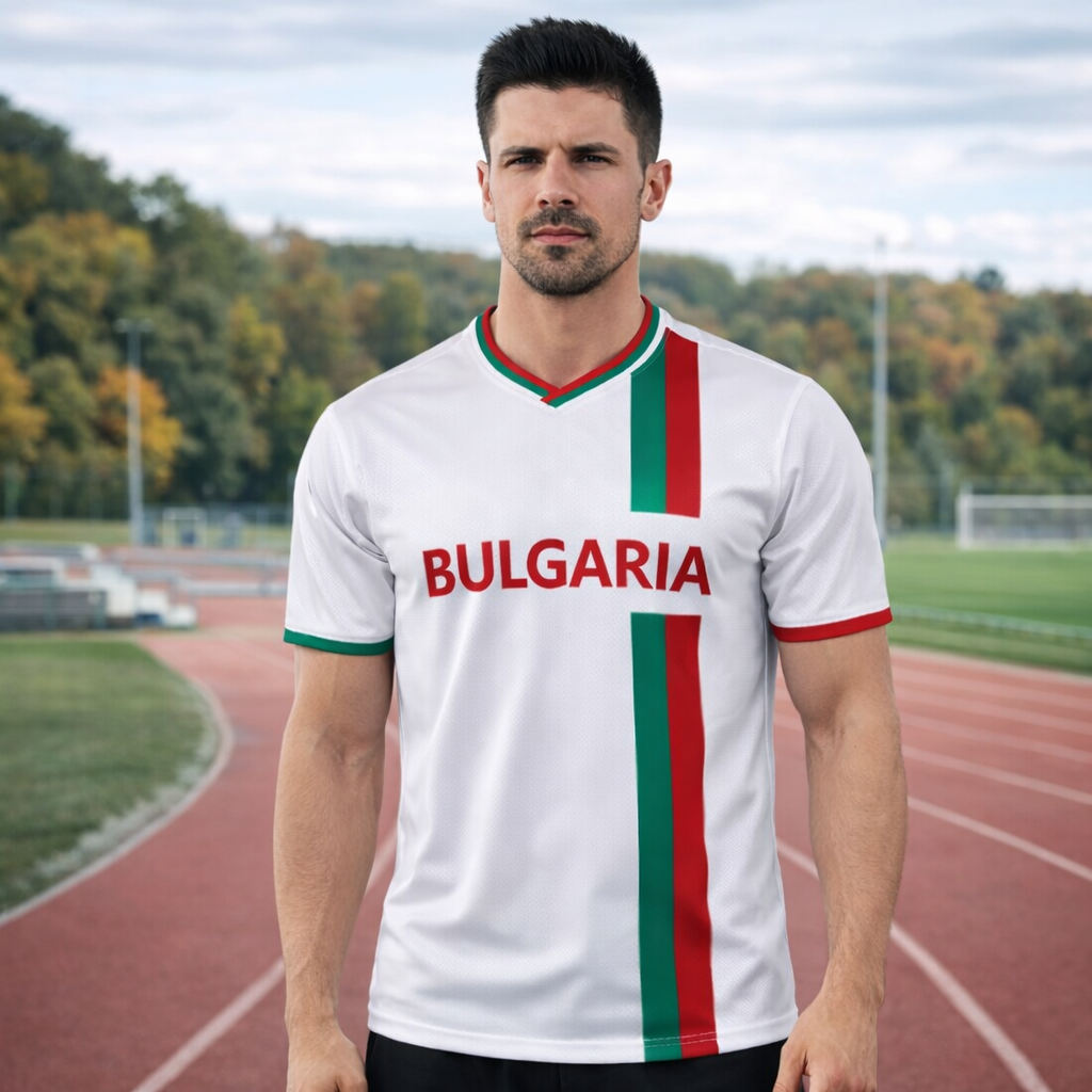 Bulgarian - Football Jersey Breathable Quick-Dry Shirt