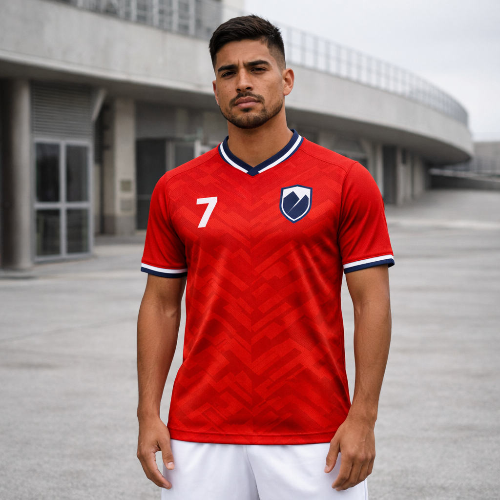 Chile – Home Heritage Jersey – Textured Knit