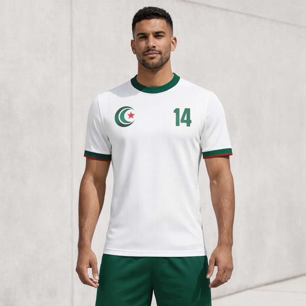 Algeria – Home Desert Heritage Jersey – Micro-Mesh Polyester