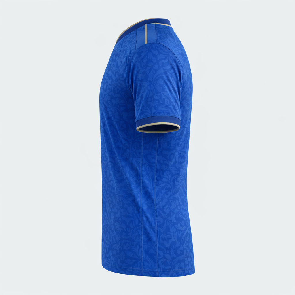Italy – Home Azzurri Jersey – Textured Polyester