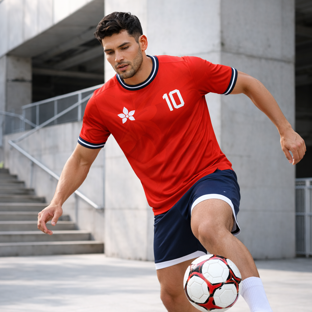 Costa Rica – Home Orchid Energy Jersey – Performance Interlock