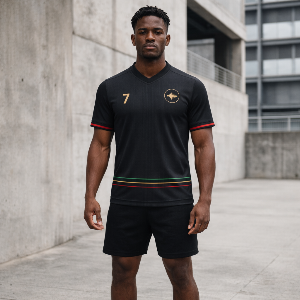 Jamaica – Reggae Pulse Jersey – Engineered Performance Mesh