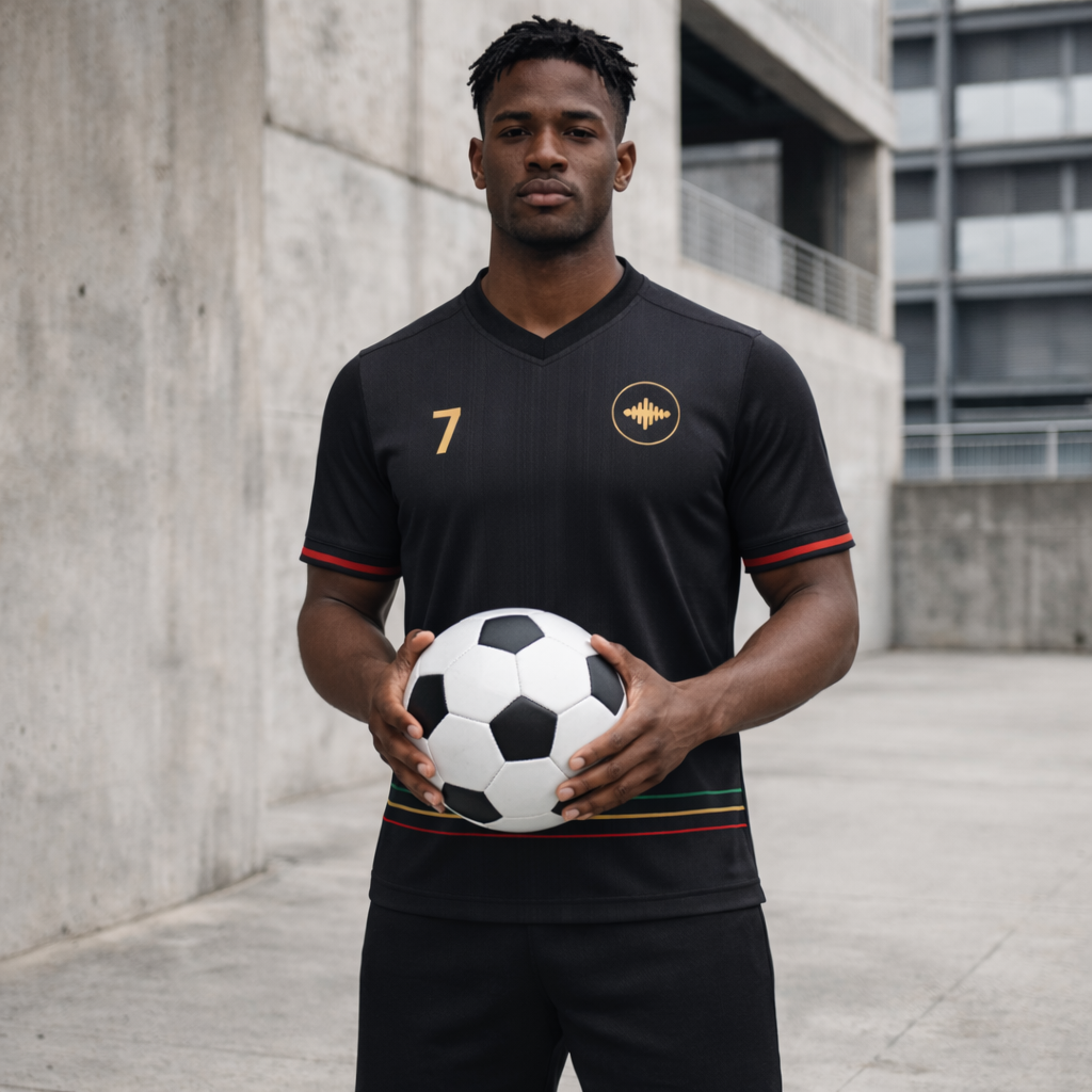 Jamaica – Reggae Pulse Jersey – Engineered Performance Mesh