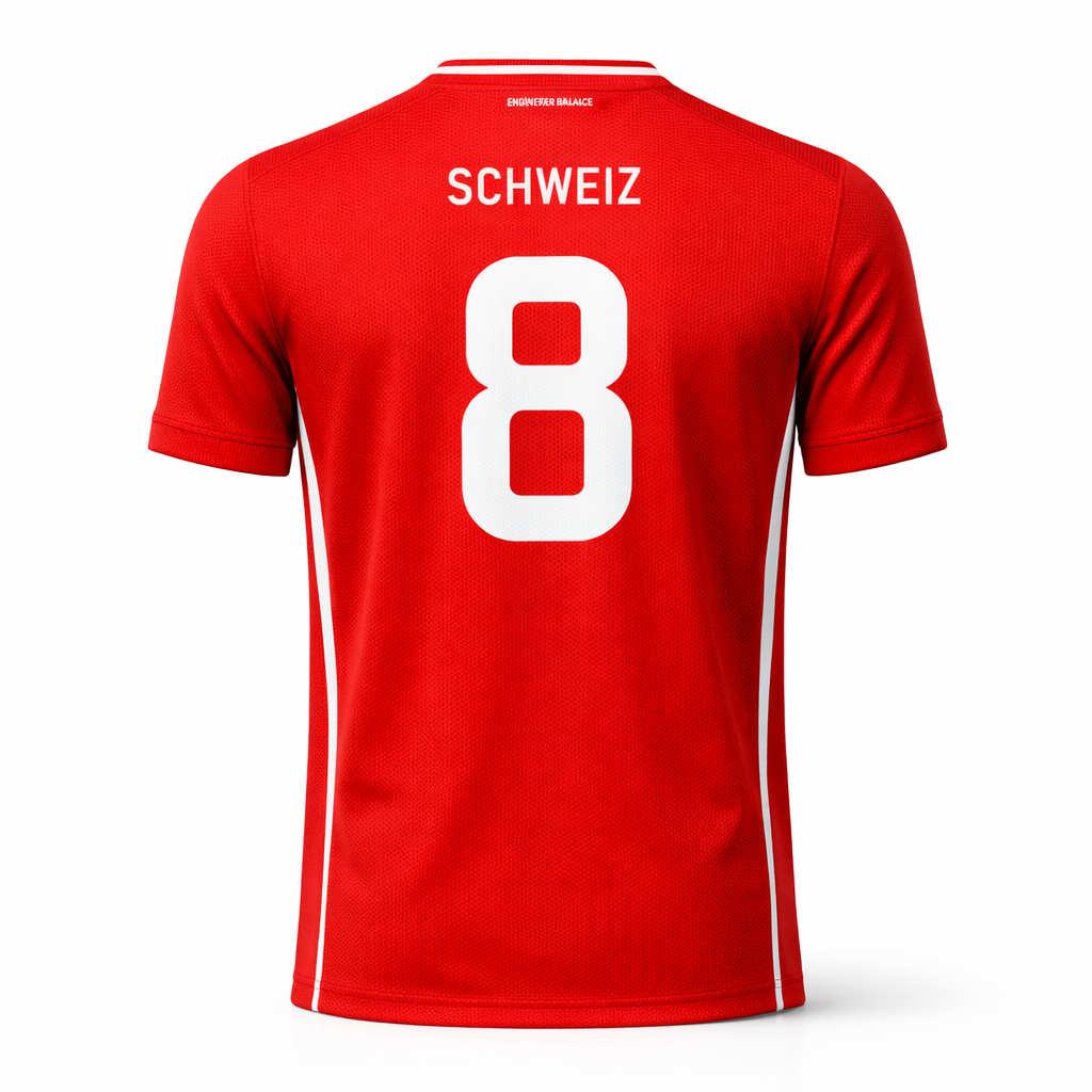 Switzerland – Helvetic Motion Jersey – Textured Performance Knit