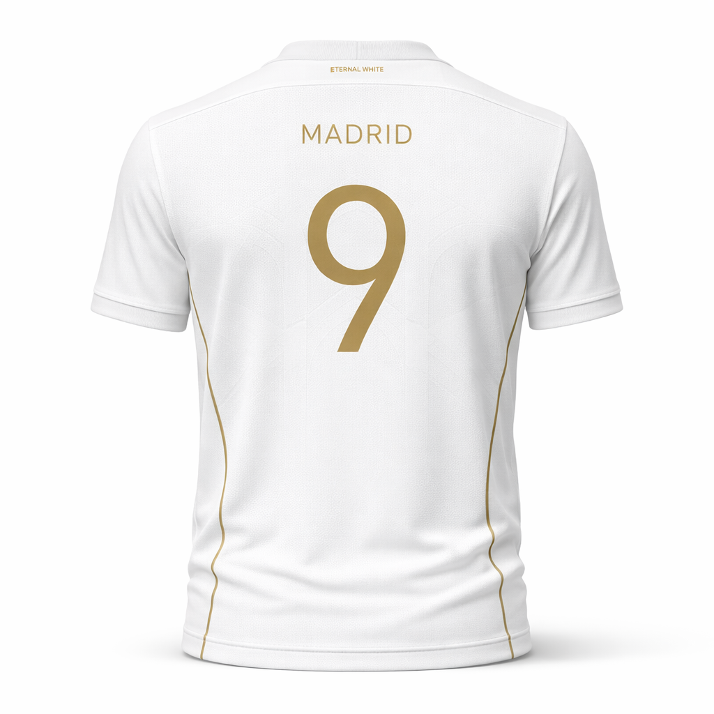 Madrid – Royal White Legacy Jersey – Elite Performance Knit