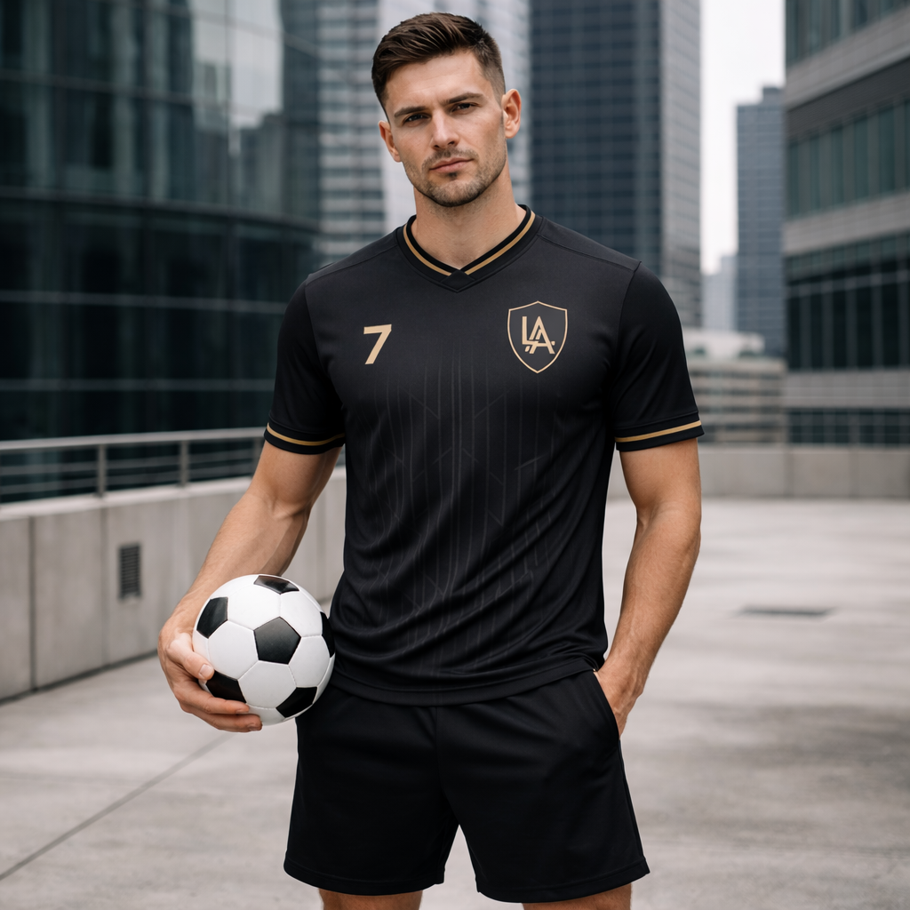 Los Angeles – Black & Gold Art Deco Edition – Elite Performance Knit