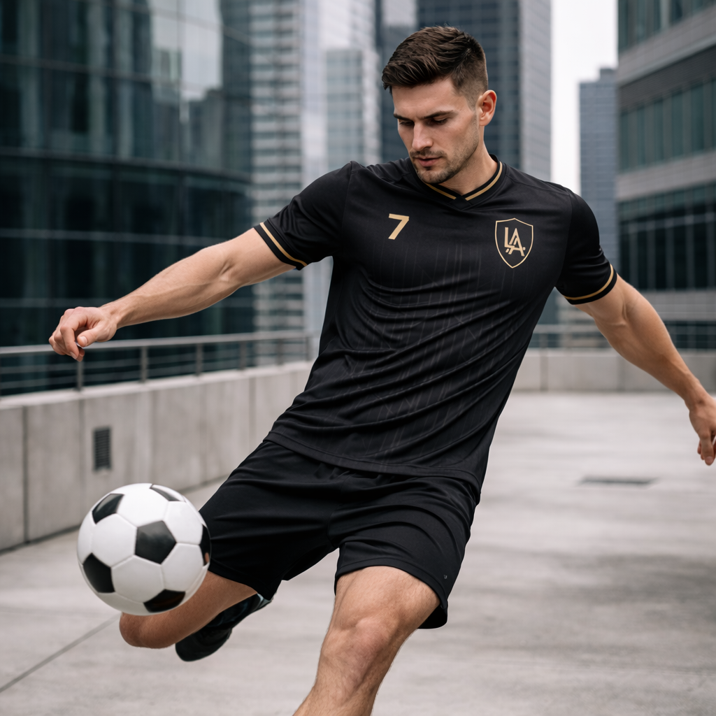 Los Angeles – Black & Gold Art Deco Edition – Elite Performance Knit