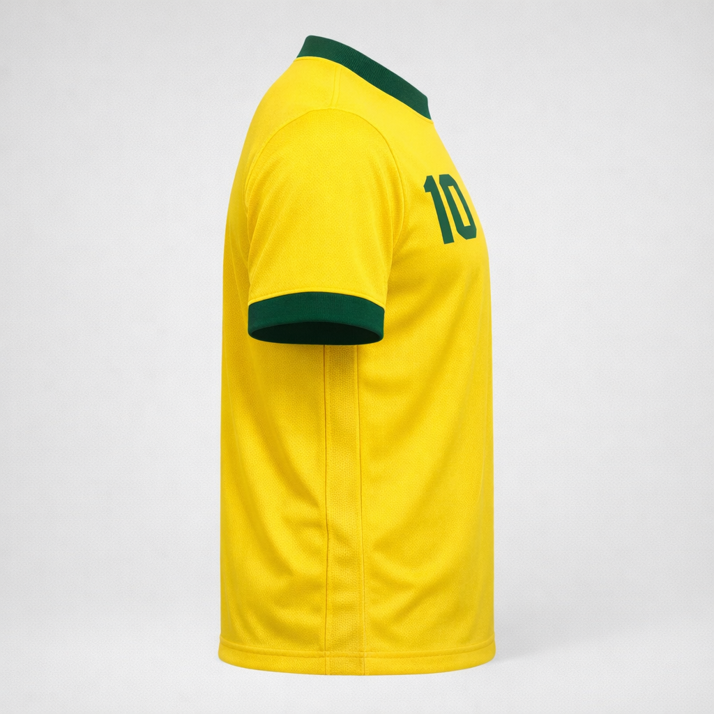 Três Coraçōes 10 – Classic Football Jersey – Breathable Polyester