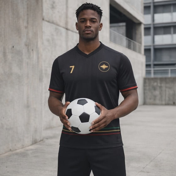 Jamaica – Reggae Pulse Jersey – Engineered Performance Mesh