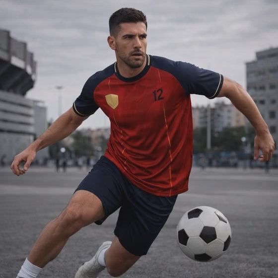 Spain – Home Match Jersey – Performance Fabric